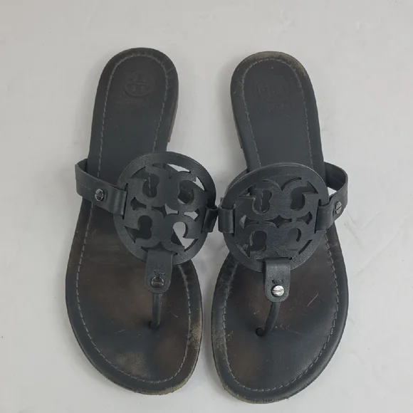 Tory Burch Black Sandals - Picture 4 of 9